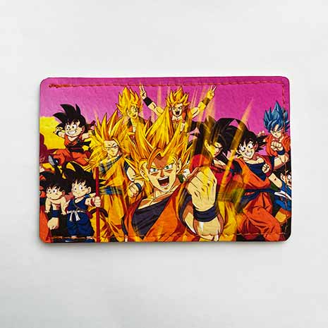 Porta Carnet de Identidad Goku