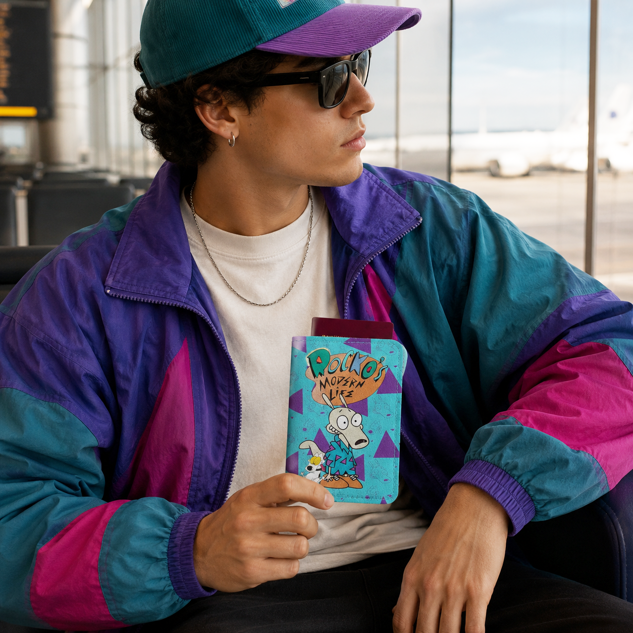 Porta Pasaporte La vida moderna de Rocko