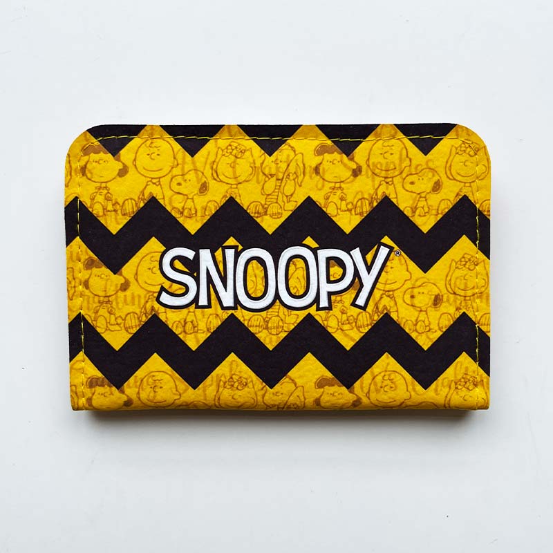 Billetera de cuerina Charlie Brown