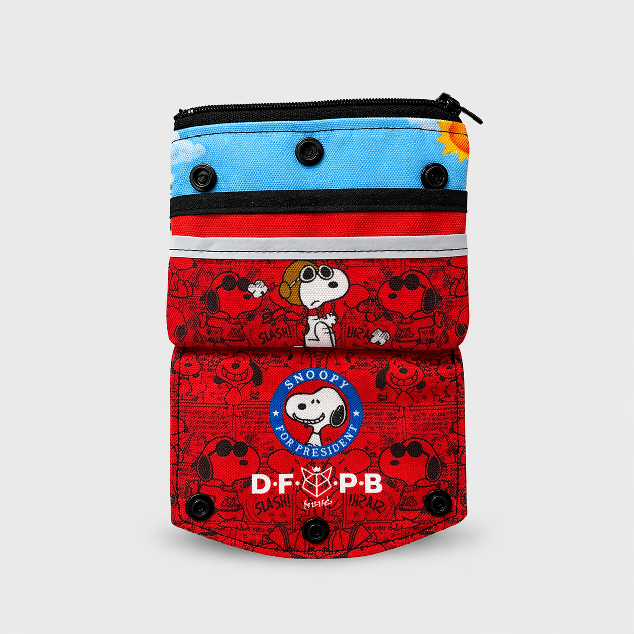 Tarjetero Monedero Snoopy Aviador
