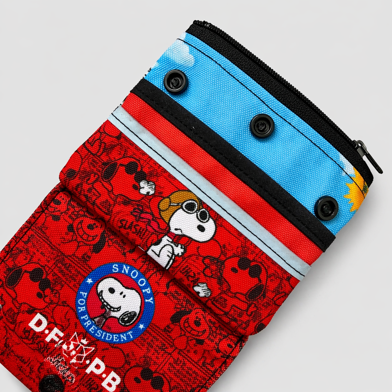 Tarjetero Monedero Snoopy Aviador