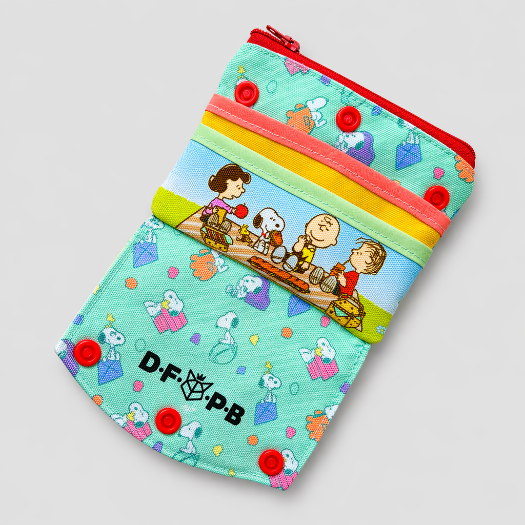 Tarjetero Monedero Snoopy Bubble