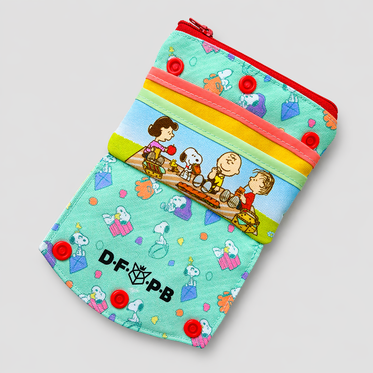 Tarjetero Monedero Snoopy Bubble