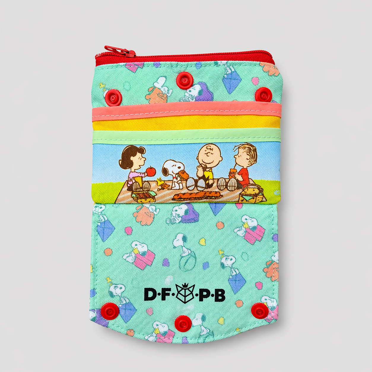 Tarjetero Monedero Snoopy Bubble