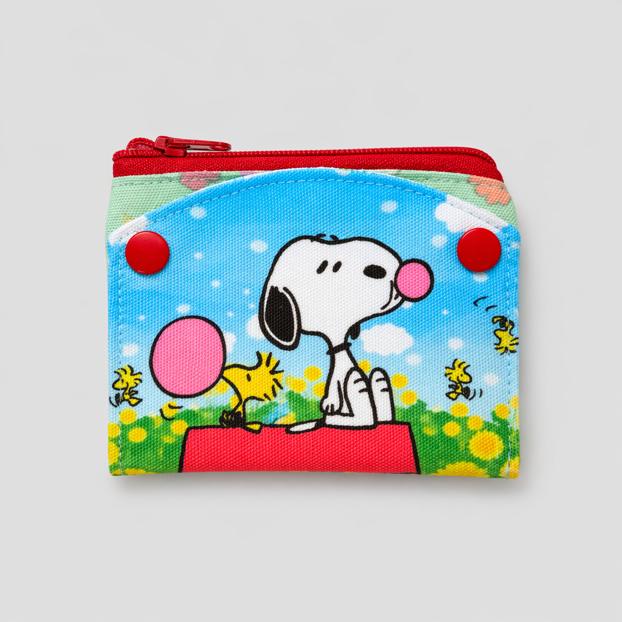 Tarjetero Monedero Snoopy Bubble