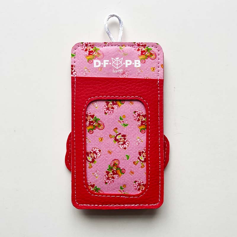 Tarjetero porta Credencial Frutillita