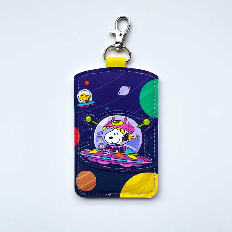 Porta Credencial Snoopy Space