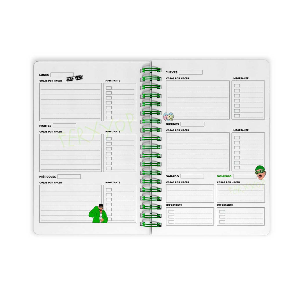 Agenda Ferxxo A5 - Archivo Digital
