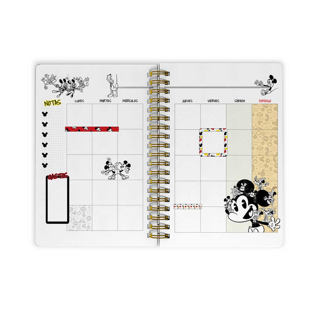 Agenda The wonderful world of Mickey Mouse A5 - Archivo Digital