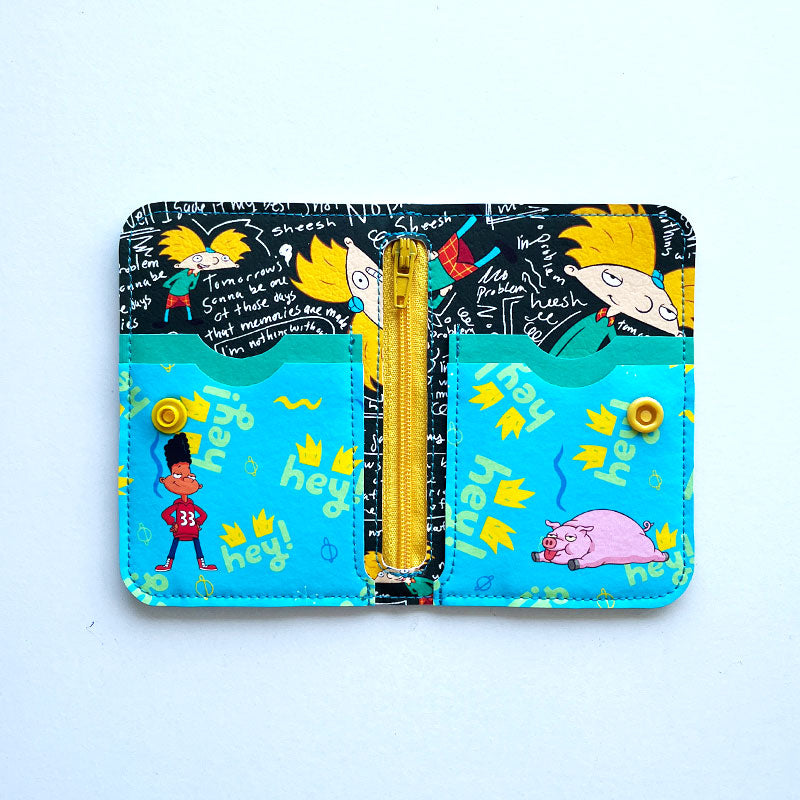 Billetera de cuerina Hey Arnold!
