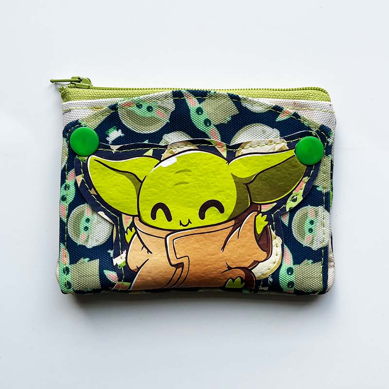 Tarjetero Monedero Baby Yoda