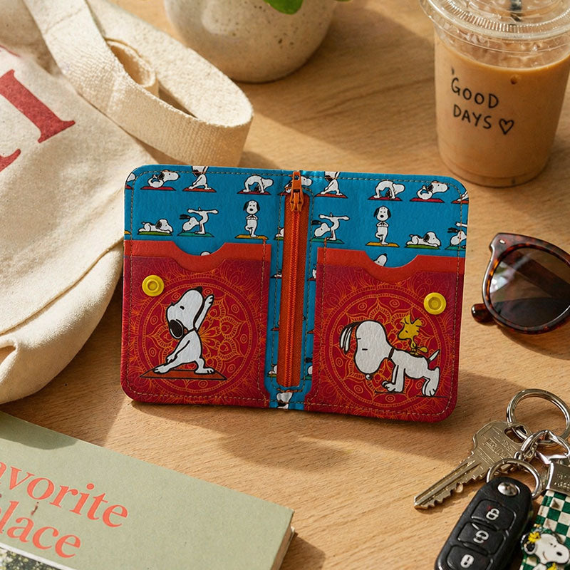 Billetera de cuerina Snoopy Namaste