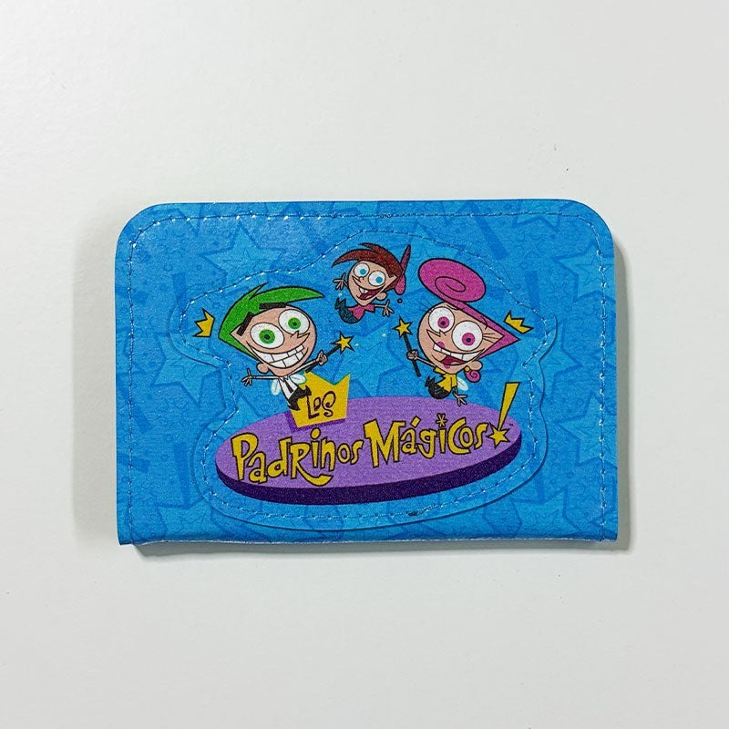 Billetera de cuerina Los Padrinos Mágicos