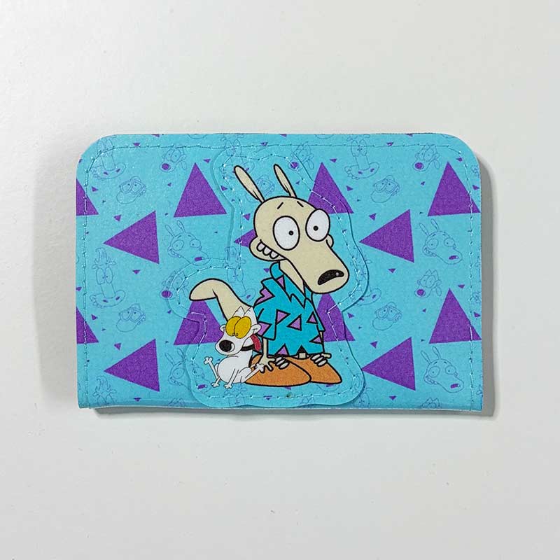 Billetera de cuerina La vida moderna de Rocko