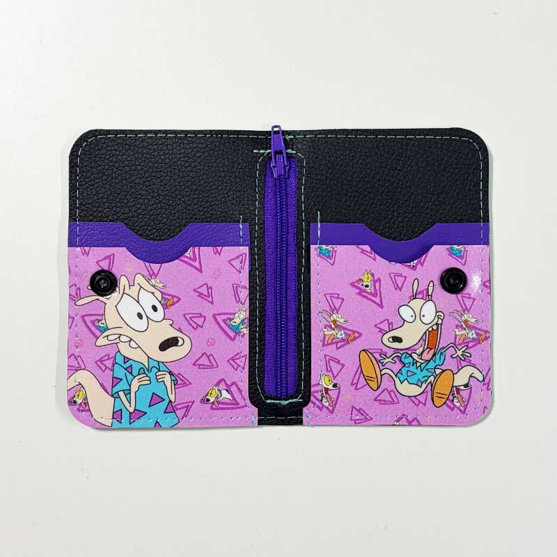 Billetera de cuerina La vida moderna de Rocko