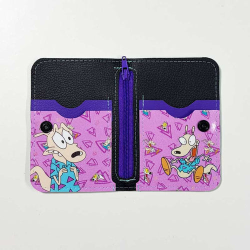 Billetera de cuerina La vida moderna de Rocko