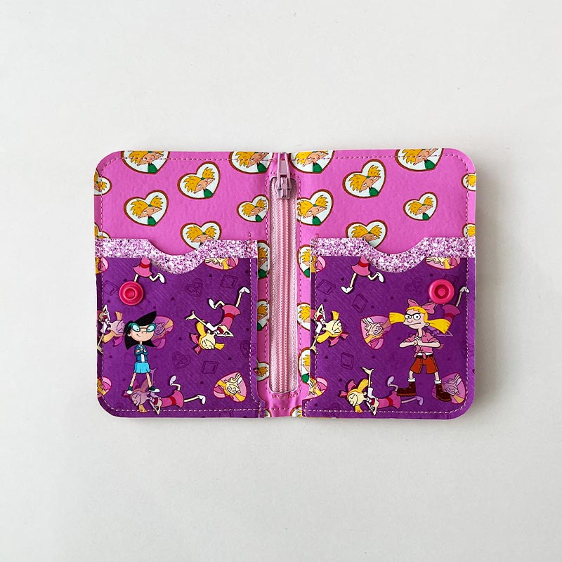 Billetera de cuerina Helga Pataki