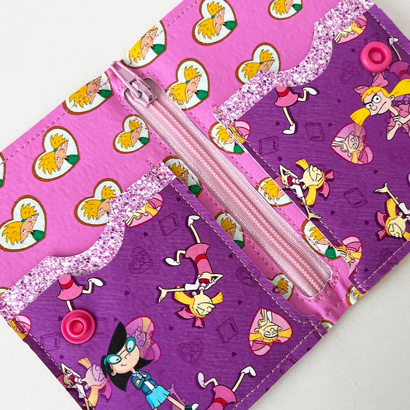 Billetera de cuerina Helga Pataki