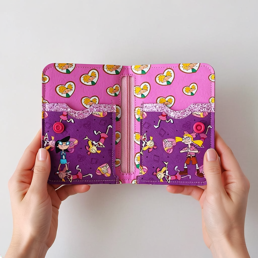 Billetera de cuerina Helga Pataki