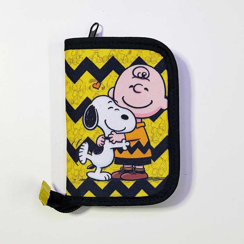 Billetera con Cierre Charlie Brown