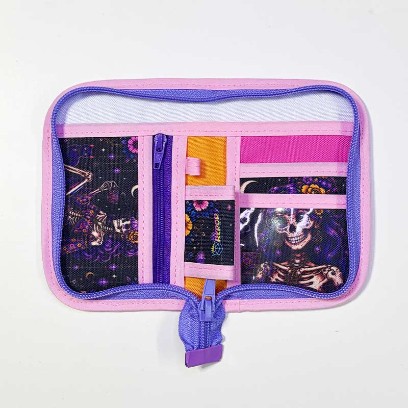 Billetera con Cierre Cat Lady