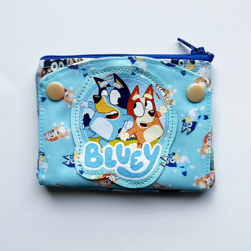 Tarjetero Monedero Bluey