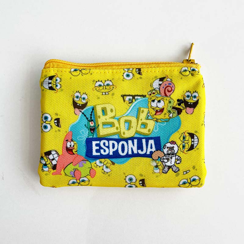 Tarjetero Monedero Bob Esponja