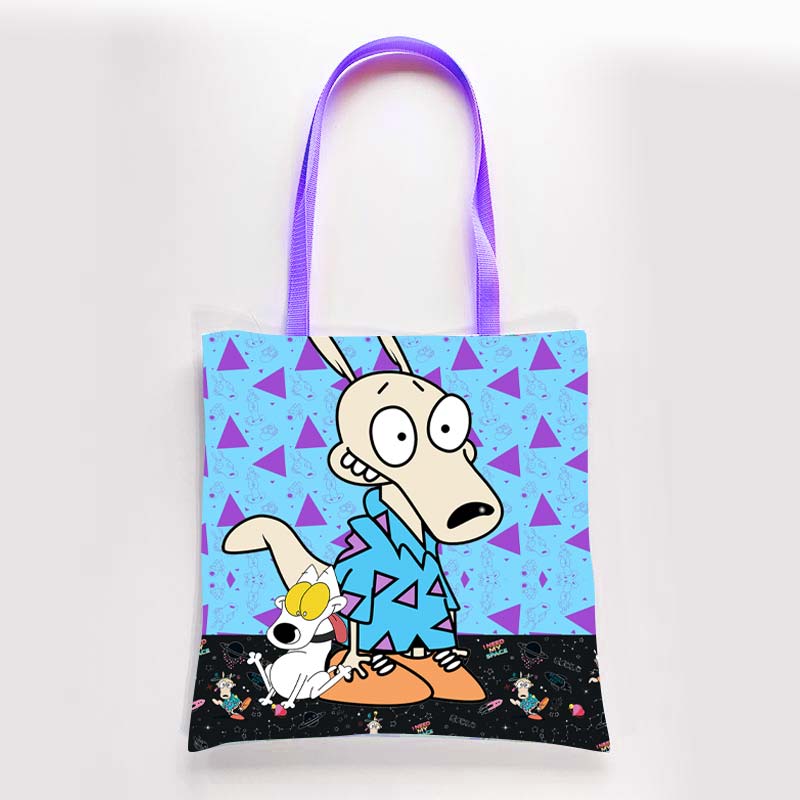 Bolsa de lona impermeable La vida moderna de Rocko