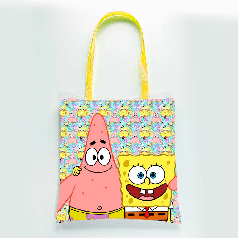 Bolsa de lona impermeable Bob Esponja