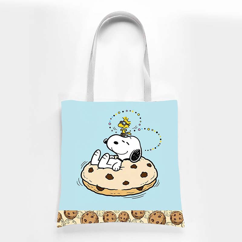 Bolsa de lona impermeable Snoopy Cookie