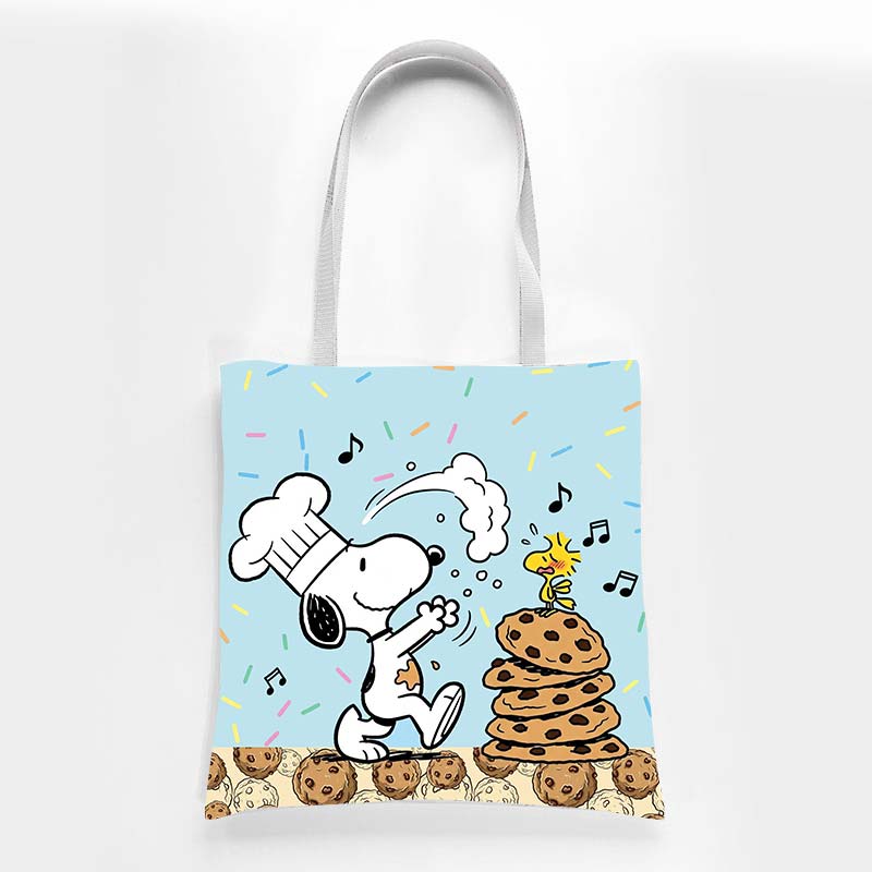 Bolsa de lona impermeable Snoopy Cookie