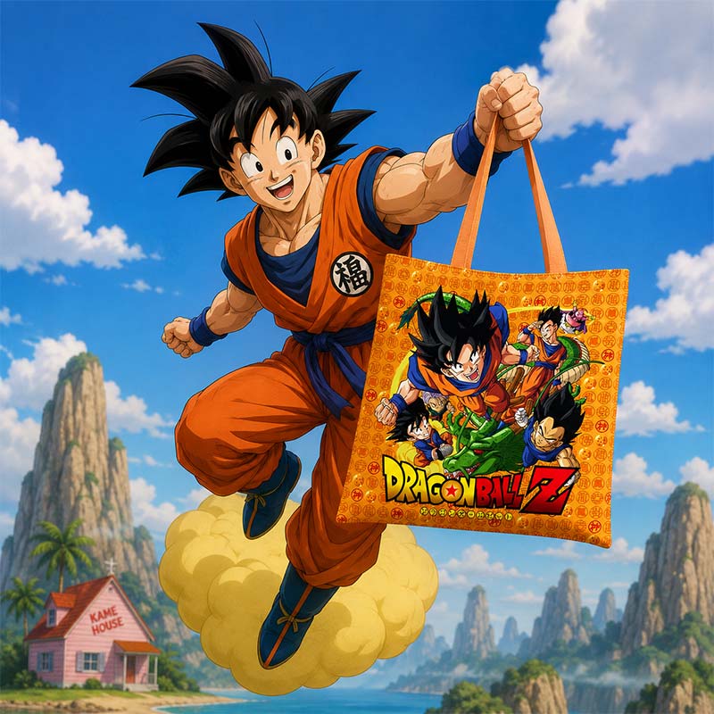 Bolsa de lona impermeable Dragon Ball