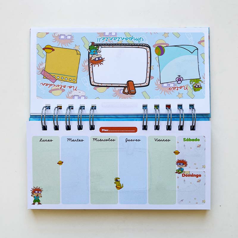 Planner semanal Carlitos Rugrats