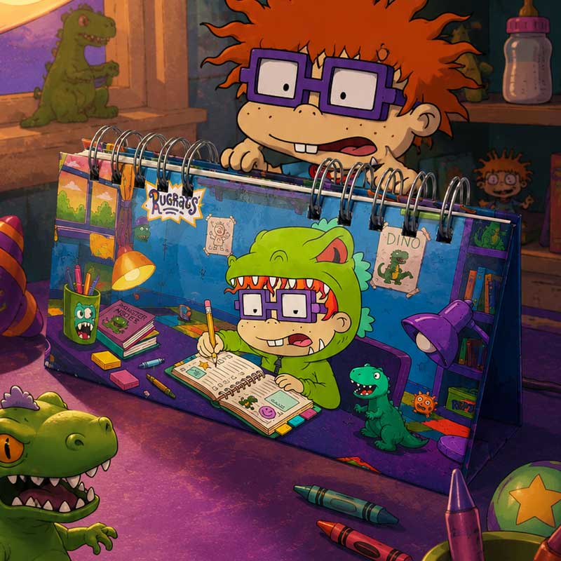 Planner semanal Carlitos Rugrats