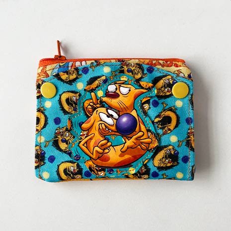 Tarjetero Monedero Catdog