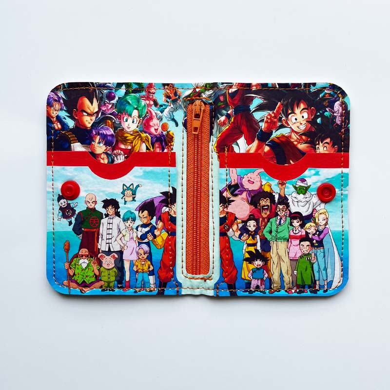Billetera de cuerina Dragon Ball