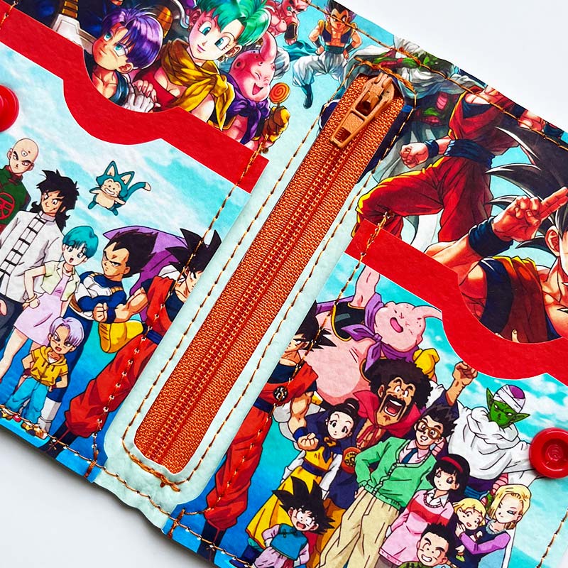 Billetera de cuerina Dragon Ball