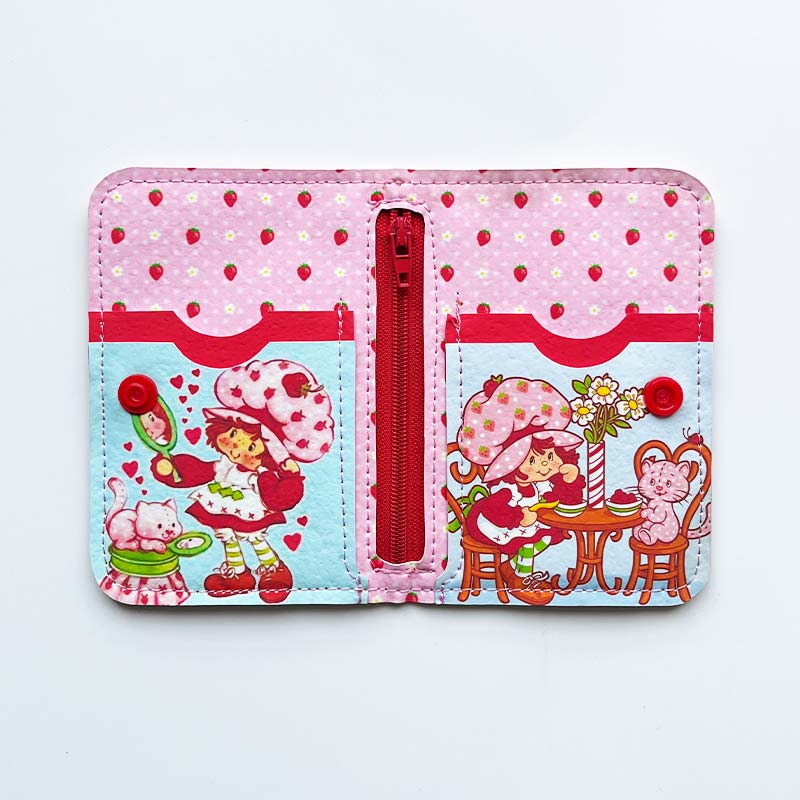Billetera de cuerina Frutillita