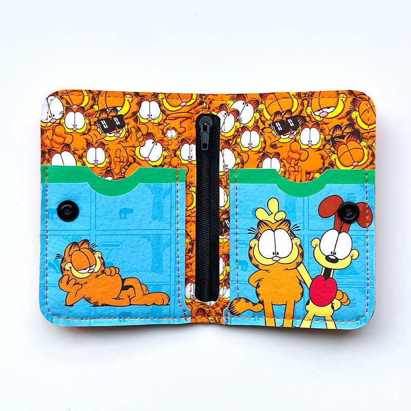 Billetera de cuerina Garfield