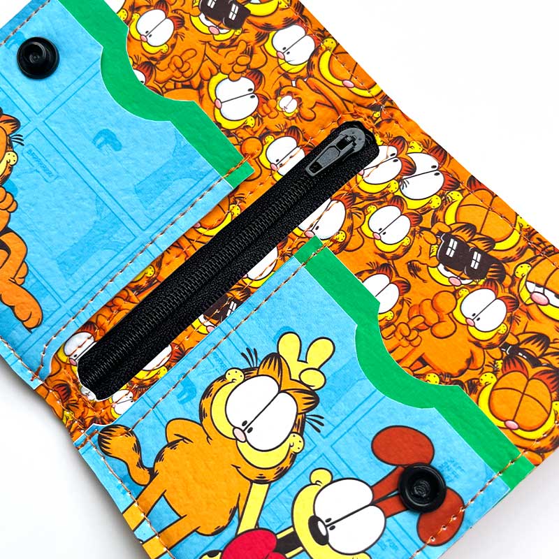 Billetera de cuerina Garfield