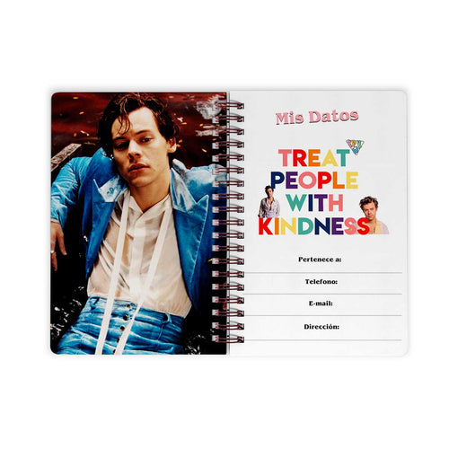 Agenda Harry Styles A5 - Archivo Digital