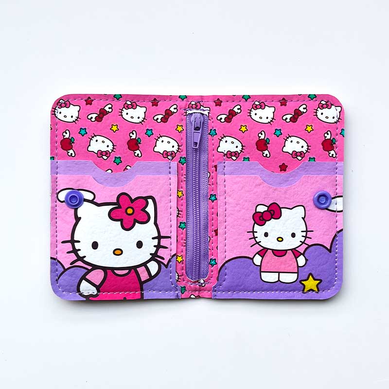 Billetera de cuerina Hello Kitty
