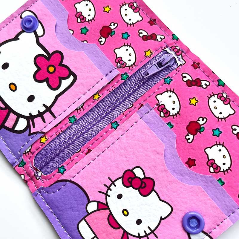 Billetera de cuerina Hello Kitty