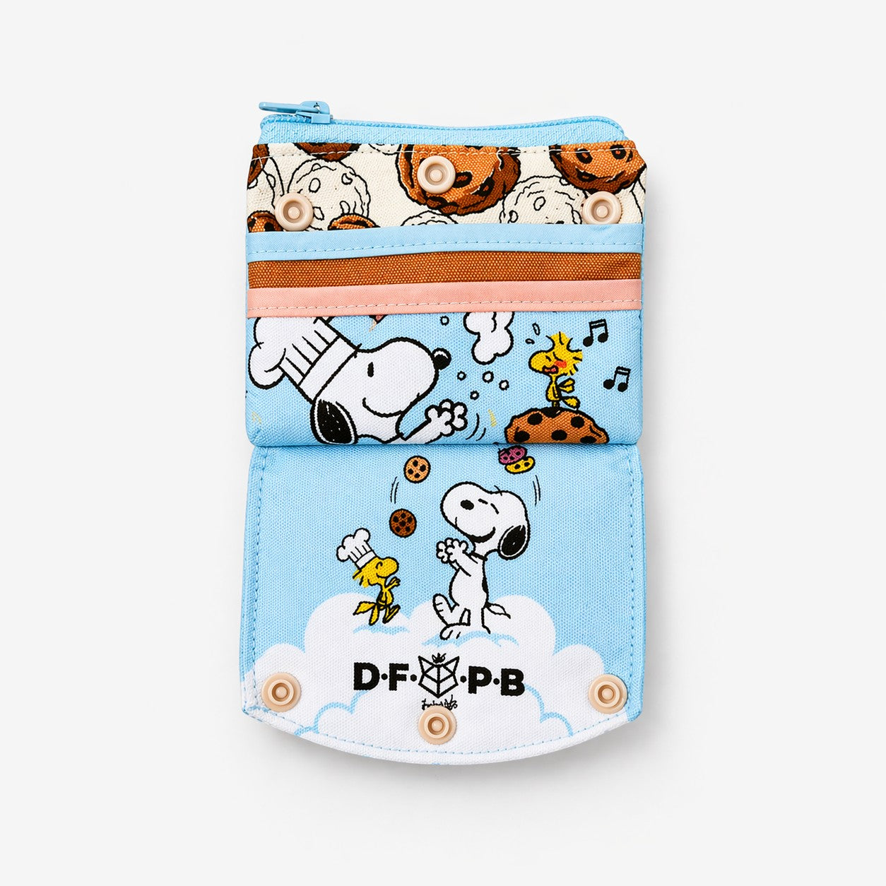 Tarjetero Monedero Snoopy Cookie