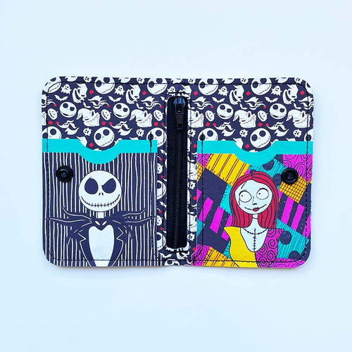 Billetera de cuerina El extraño mundo de Jack