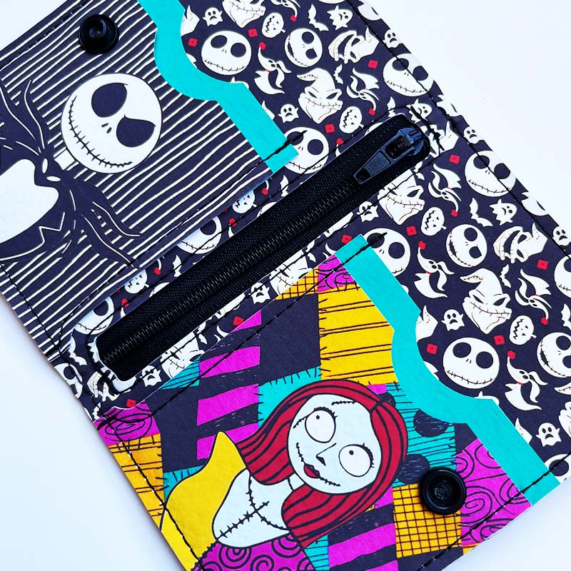 Billetera de cuerina El extraño mundo de Jack