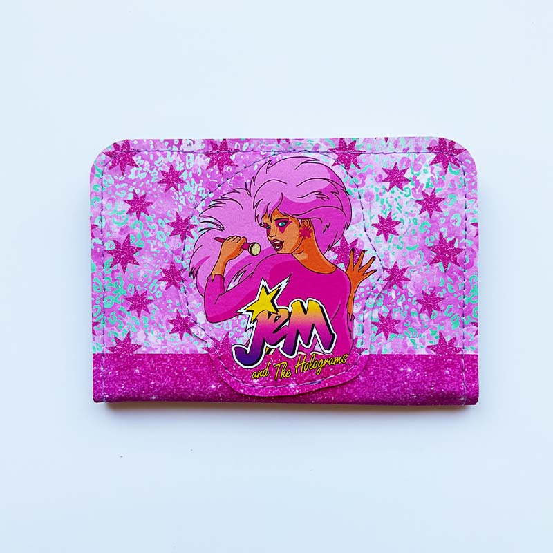Billetera de cuerina Jem and the Holograms