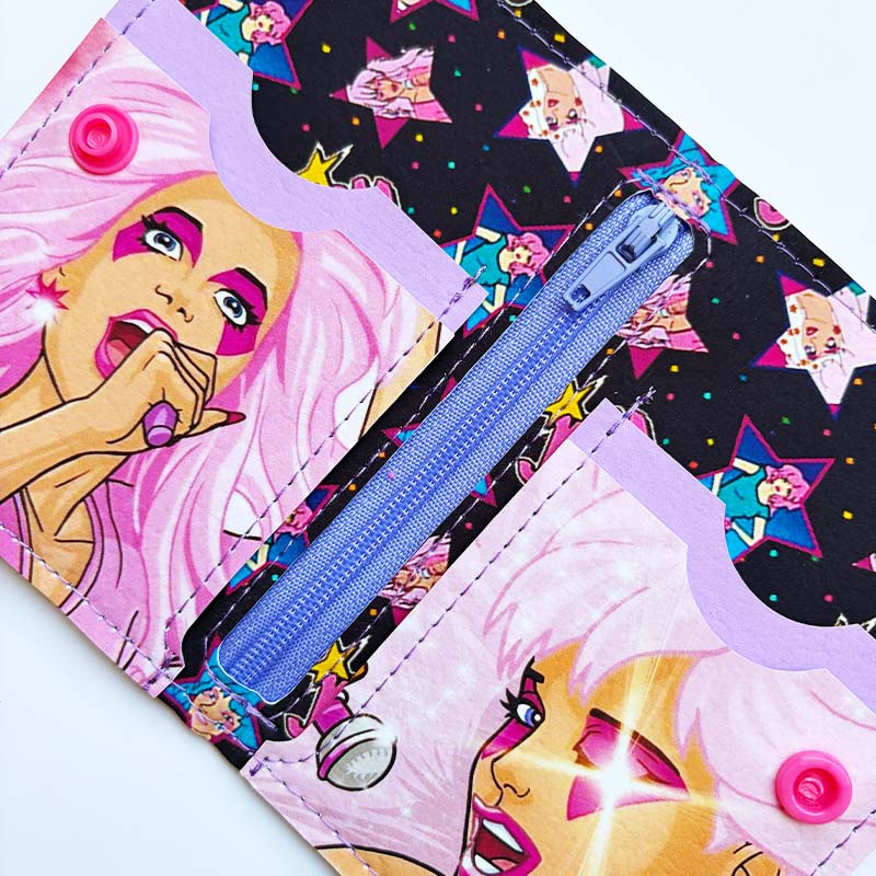 Billetera de cuerina Jem and the Holograms