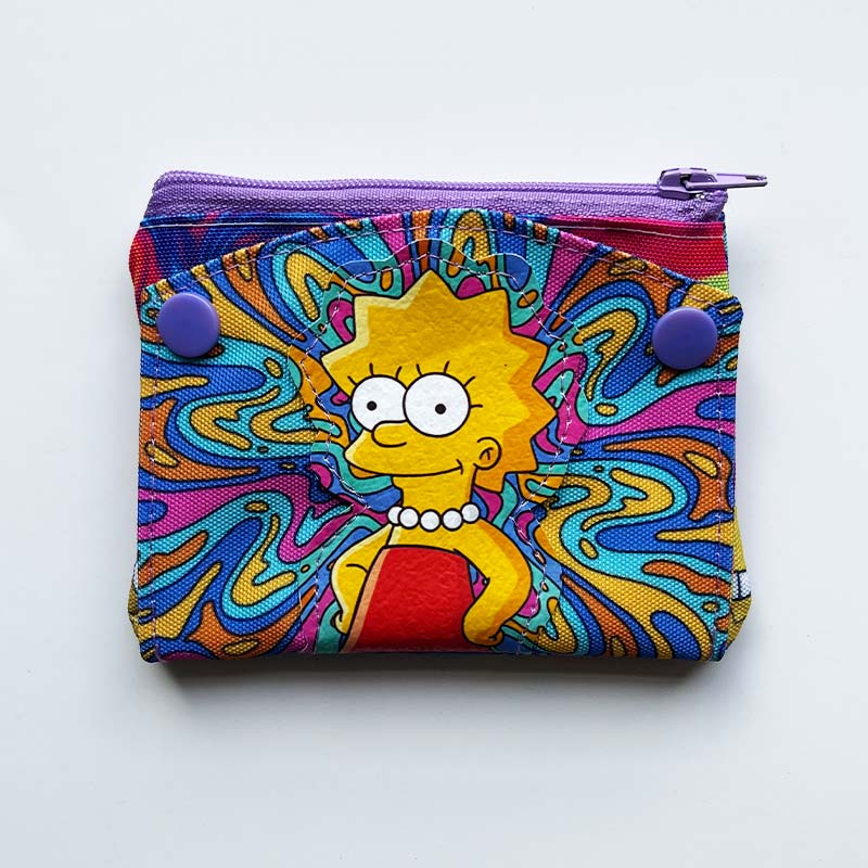 Tarjetero Monedero Lisa Simpson