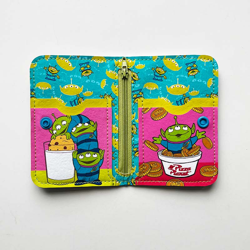 Billetera de cuerina Marcianos Toy Story